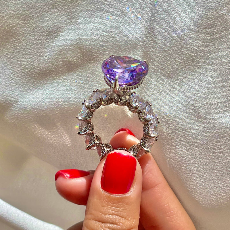 Anillo Princesa Morado