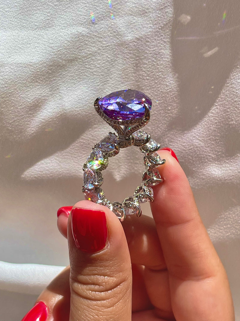 Anillo Princesa Morado