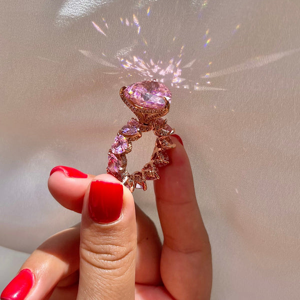 Anillo Princesa Rosado